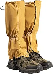 Boot Gaiters For Men | Safety Snow Gaiters,Waterproof Anti-Dirty Ankle Guard Cover For Mountaineering Outdoor Ski Shoe