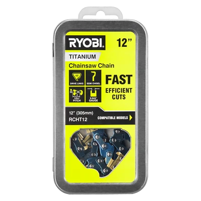 Ryobi 12” Titanium Chainsaw Chain