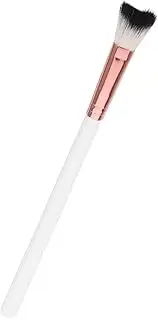 FOYTOKI Fish Tail Brush Makeup Brush Blush Brush Cosmetic Brush Highlighters Highlighter Brush Foundation Brush Nose Makeup Tool Powder Brush Women Makeup Tool Nose Brush ，， White
