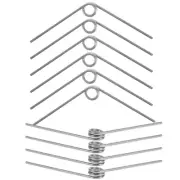 10 Pcs V-shaped Spring Garden Shears Tiny Kit Cat Toy Pruning
