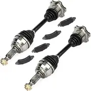 SCITOO Complete Front CV Axle Half Shaft For NCV69558 D1363-8472 For Cadillac Escalade 2007-2020,For Cadillac Escalade ESV 2007-2020,For Cadillac Escalade EXT 2007-2013,For Chevrolet Avalanche 07-13