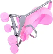 Cute Simulation Stroller Toy for Girls 2pcs Doll Pushchair Play Game Stroller