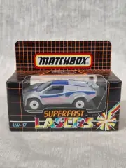 New In Box Matchbox Superfast Lasers Ford Escort Cabriolet LW-15 Unpunched HTF