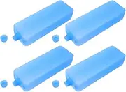 Efficient Packs 4 Pack Ice Crystal Box for Ac Energy-saving Reusable for Lunchboxes Travel