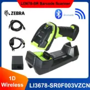 Zebra LI3678-SR0F003VZCN Wireless 1D Barcode Scanner Kit with Cradle & USB Cable