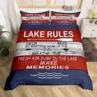 Duvet Cover Queen Size,Retro Wooden Comforter Cover with 2 Pillowcase for Teens