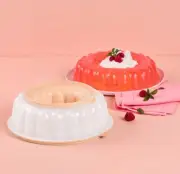 Tupperware Jel-Ring Jello Mold Ice Ring 5 ¼-cup/1.3L - Juicy Peach