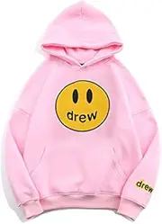 [Aiukiu] Drew House Hoodie，Drew Clothing ，Smily Face drew sweatshirt