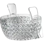 Mario Luca Giusti Churchill Clear Salad Bowl with Serving