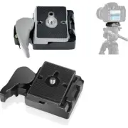 323 RC2 Quick Release Plate Clamp Adapter for Manfrotto 200PL-14 Camera Tripod
