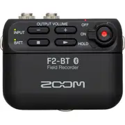 Zoom F2-BT Ultracompact Bluetooth-Enabled Portable Field Recorder with Lavalier