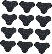 Cabilock 12pcs Reusable Carpet Fixing Stickers Non Slip Floor Mats Gripper for Rugs Cushions and Blankets Strong Adhesive to Prevent Curling and Sliding All Floor Types