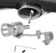 Car Turbo Sound Whistle, Aluminum Alloy General Car Turbo Pipe Muffler, Sound Exhaust Muffler Pipe, Auto Blow Off Valve Simulator For Motorcycles