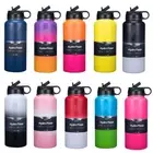 Hydro Flask 32oz/946ml Water Bottle Stainless Steel With Straw Lid Insulated New