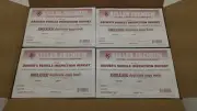100 Lot JJ Keller 115BDuplicate Detailed Driver Vehicle Inspection Report (DVIR)