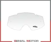 Transparent Lens UFO PLAST with Holes for roll off's Motocross Goggles MYSTIC