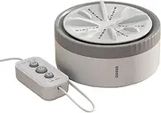 Portable Sink Washing Machine, ABS Washing Machine with Bottom Suction Cups, Portable Washing Machine Ultrasonic with USB for Travel, Washer for Small Items of Clothing
