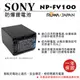 ROWA 樂華 FOR SONY NP-FV100 NPFV100 FV100 電池 外銷日本 原廠充電器可用 全新 保固一年