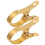 2 Pcs Clothespin Travel Baby Sunbed Clips for Beach Towels Windproof