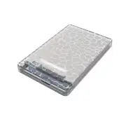 NNEDSZ SE101 Compact Tool-Free 2.5'' SATA to USB 3.0 HDD/SSD Enclosure Transpare
