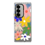 Galaxy Z Fold6 Clear Case Ayumi Takahashi- Big Flowers