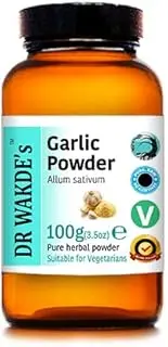 DR WAKDE'S Organic Ginger Powder - 100g (3.5oz) | Pure, Raw & Dried Powder | Ayurvedic Herb | Vegan | Nothing Added, Nothing Removed | Same Day Dispatch