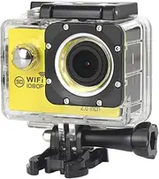 Action Camera Accessory Gopro Accessories H16 1080P Portable WiFi Waterproof Sport Camera, 2.0 inch Screen, Generalplus 4248, 170 A+ Degrees Wide Angle Lens, Support TF Card(Black) DJI New Action