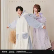 Official Mihoyo Honkai: Star Rail Sunday Robin Coral Fleece Hooded Home Pajamas