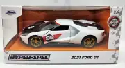 2021 Ford GT Jada White Diecast 1:32 Scale Boys Ages 8 & Up New