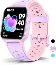 [Mgaolo] Kids Smart Watch for Boys Girls,Games Fitness Tracker with Heart Rate Sleep Monitor,20 Sport Modes Activity Tracker with Pedometer Steps Calories Counter for Android iPhone