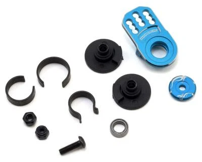 Yeah Racing Aluminum Servo Saver (Blue) [YEA-YA-0557BU]