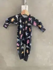 Bonds X Bluey Zip Wondersuit Bluey & Friends Sz 00 Bnwt Free Post (acc408)