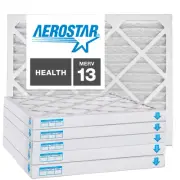 18x18x2 AC and Furnace Air Filter by Aerostar - MERV 13, Box of 12