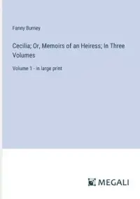 在飛比找博客來優惠-Cecilia; Or, Memoirs of an Hei