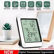 New Indoor Outdoor Digital LCD Humidity Temperature Meter Hygrometer Thermometer