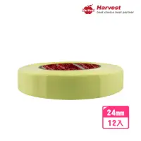 在飛比找momo購物網優惠-【HarVest】泡棉雙面膠帶 24mm*5y-12入(EV