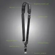 MATIN Neoprene Rapid Quick Sling Fast Strap-1 (BK) f/ D-SLR RF Mirrorless Camera