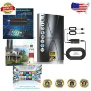 Digital TV Antenna for Smart TVs - 1000 Miles Indoor/Outdoor Range, Amplified