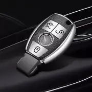 For Mercedes Benz 3 Button Remote Key Cover Case Shell Leather TPU