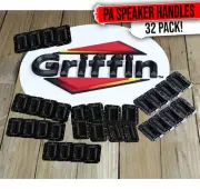 (32x BUNDLE) Speaker Handles | DJ Cabinet Trunk Metal Flip Pro-Audio Gear Parts