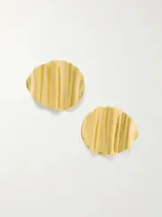 [YSSO] YSSO - L'onda Gold-plated Earrings - One size One size Gold
