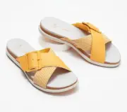 CLOUDSTEPPERS by Clarks Womens Slide Sandals - Eliza $64 Pick Sz & Color TINI