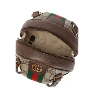 Gucci 574794 Ophidia GG帆布小牛皮球型手提包