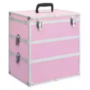 Make-up Case Aluminum Cosmetic Bag Beauty Vanity Case Multi Colors vidaXL vidaXL