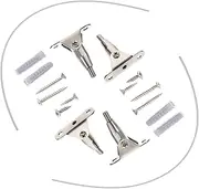 CORHAD 2Sets Furniture Straps of Tip Anchors for Proofing Heavy Furniture Wall Secure Straps Made of Durable for Safety