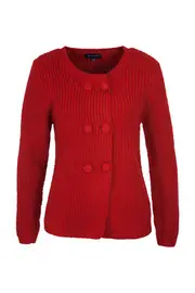Button Front Cardi--GOR-101769M1-P