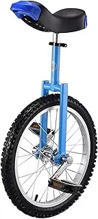 Unicycle Boys Girls 16 Inch 18 Inch20 Inch 24 Inch for Adults/Beginner/Men, Skidproof Butyl Tire Wheel, Steel Frame, for Trek Fitness Exercise Durable TDF