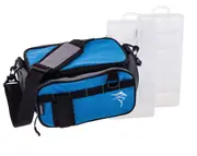 Jarvis Walker Soft-Sided Fishing Lure Bag With Tackle Boxes #Small with 2x LB1000 Boxes