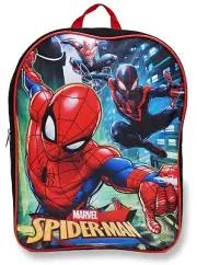 Marvel Spiderman and Miles Morales Boys School Backpack Book bag Kids Avengers
