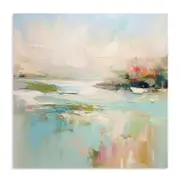Artey | Pink Morning II - Stretched Canvas - Stretched Canvas - 120 x 120cm